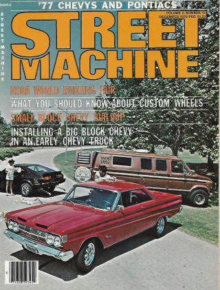 STREET MACHINE 1976 DEC - CUSTOM WHEELS, SMALL BLOCK CHEVY BUILDUP, NSRA